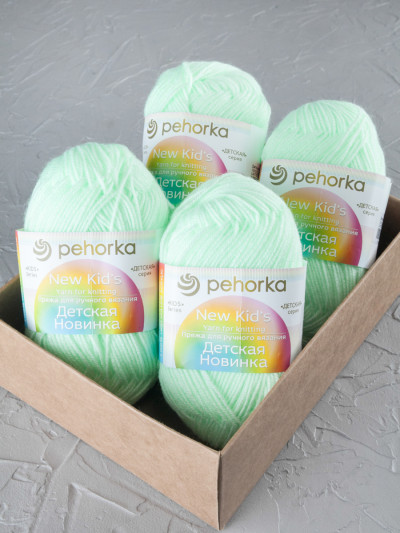 Пряжа Пехорка «Детская новинка» - (171 - Весна)