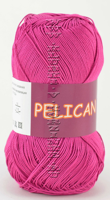 Пряжа VITA cotton "PELICAN" - (4002 - Цикламен)