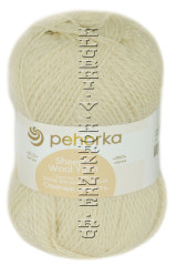 Пряжа Пехорка «Овечья шерсть» - (166 - Суровый)