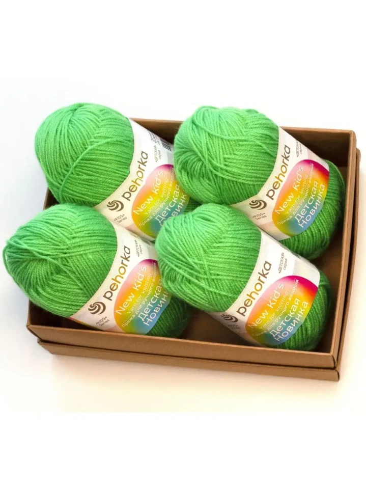 Пряжа Пехорка «Детская новинка» - (65 - Экзотика)