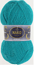 Пряжа Mohair Delicate Nako - (6143 - Морская волна)
