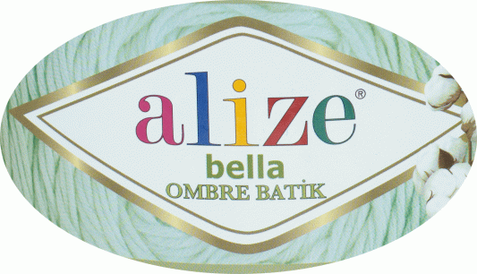 Пряжа Bella Ombre Batik Alize - (7406 - Сирень)
