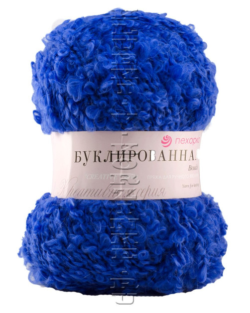 Пряжа Пехорка «Буклированная» - (26 - Василек)