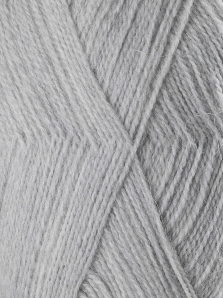 Пряжа Пехорка «Ангорская теплая» (386 - св.серый меланж)