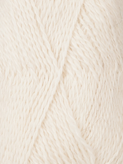 Пряжа Пехорка «Деревенская» - (01 - Белый)