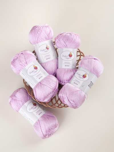 Пряжа "Флоу" (17 - Цвет сакуры)