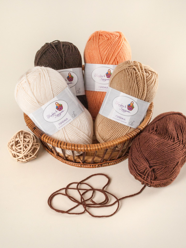 Пряжа «Алетта» набор «Тирамису»