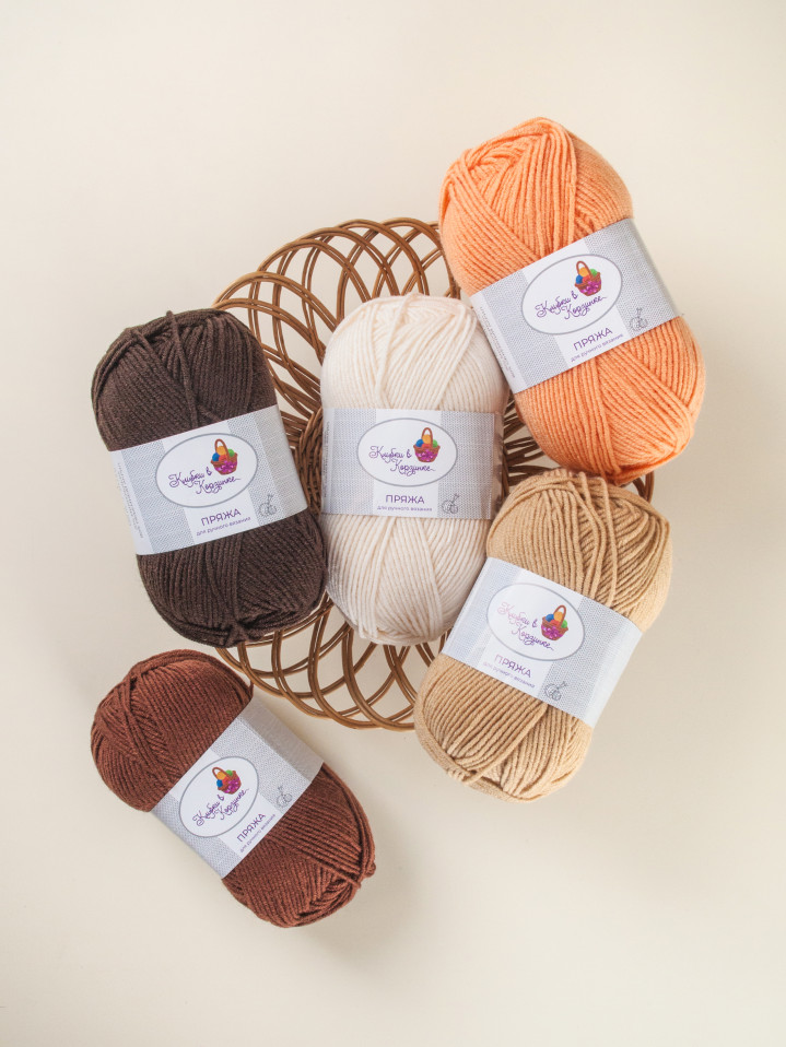 Пряжа «Алетта» набор «Тирамису»