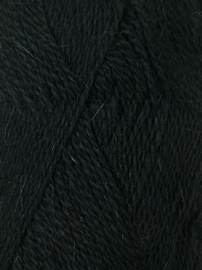 Пряжа Пехорка «Деревенская» - (02 - Черный)
