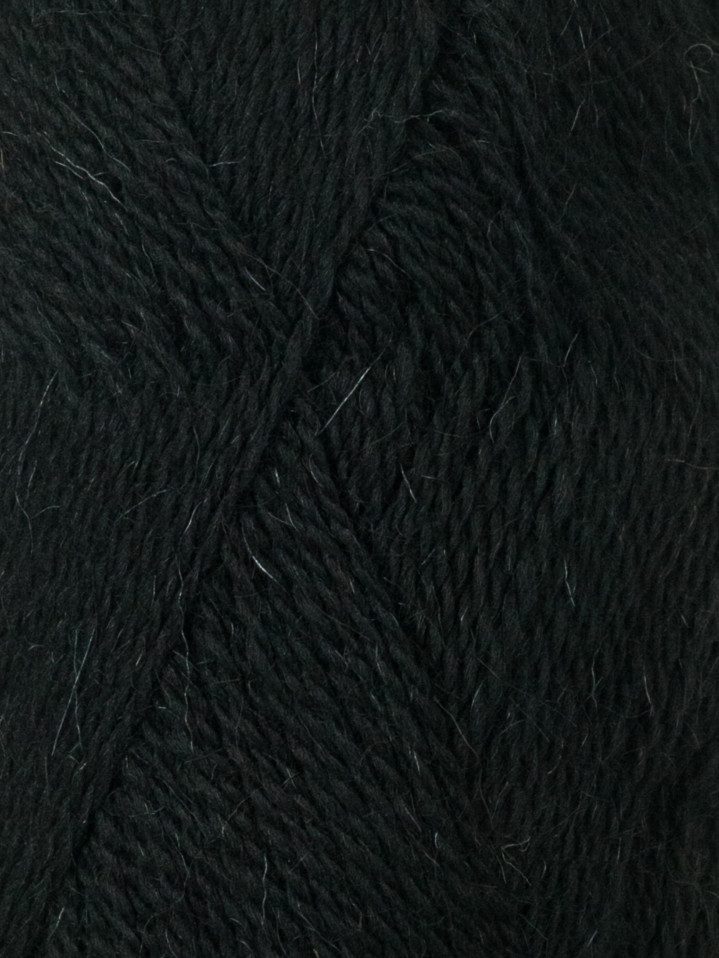 Пряжа Пехорка «Деревенская» - (02 - Черный)