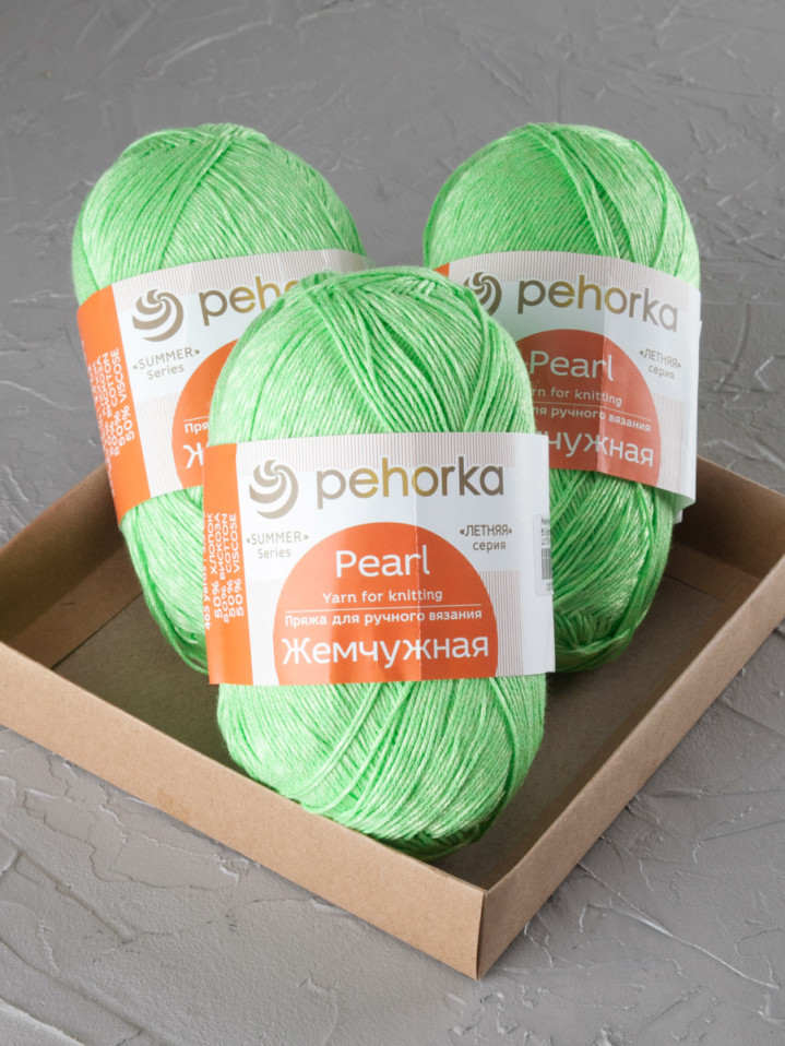 Пряжа Пехорка «Жемчужная» - (65 - Экзотика)