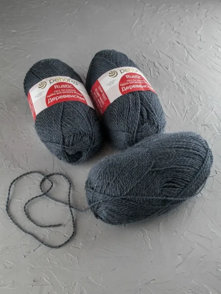 Пряжа Пехорка «Деревенская» - (35 - Моренго)