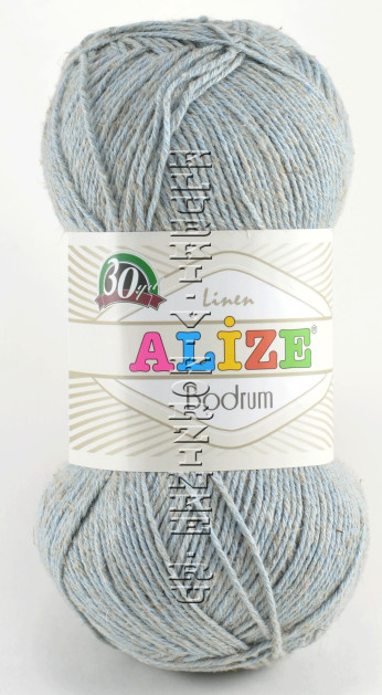 Пряжа Bodrum Alize - (480 - Серо-голубой)