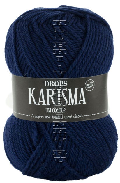 Пряжа Karisma DROPS - (17 - Т.синий)