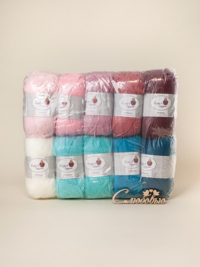 Пряжа «Алетта» набор «Зефирная нежность»