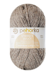 Пряжа Пехорка «Овечья шерсть» - (530 - Светло-натуральный)