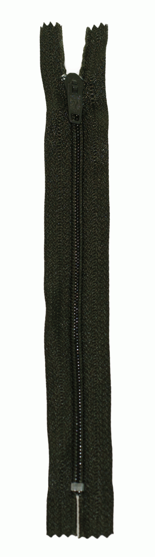 Молния Спираль н/р брючная G004P Gamma, тип 4, 18 см (316 - Хаки)