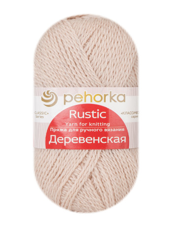 Пряжа Пехорка «Деревенская» - (442 - Натуральный)