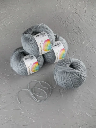 Пряжа Пехорка «Детский каприз» - (48 - Серый)