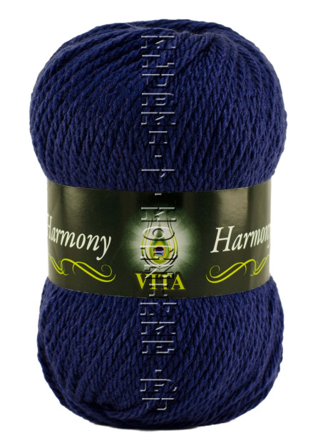 Пряжа VITA «HARMONY» - (6313 - Синий)