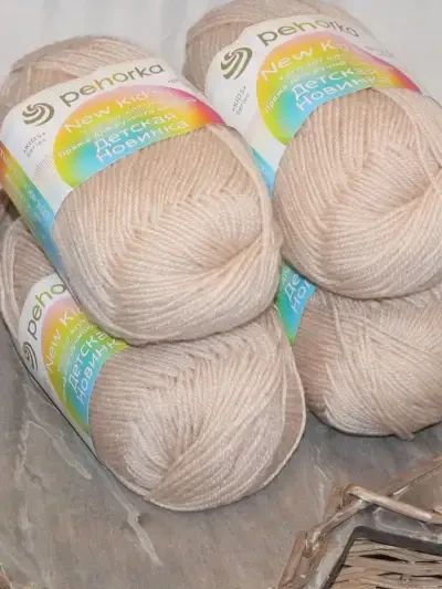Пряжа Пехорка «Детская новинка» - (89 - Фрез)