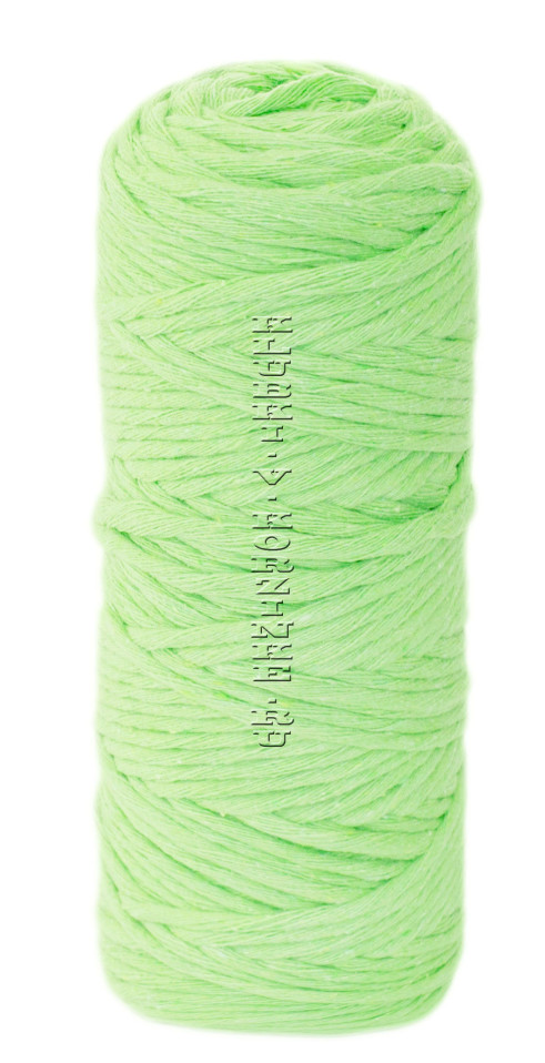 Шпагат крученый хлопковый 4 мм 100 м - (2122 - Фисташковый)