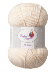 Пряжа «Алетта» - (021 - Сливочный пломбир)