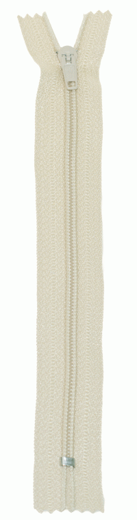 Молния Спираль н/р брючная G004P Gamma, тип 4, 18 см (297 - Слон.кость)