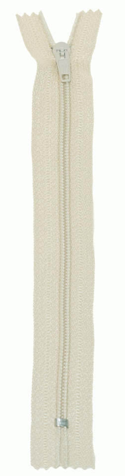 Молния Спираль н/р брючная G004P Gamma, тип 4, 18 см (297 - Слон.кость)