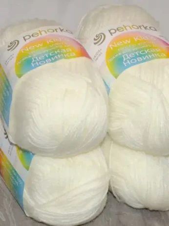 Пряжа Пехорка «Детская новинка» - (166 - Суровый)