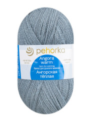 Пряжа Пехорка «Ангорская теплая» - (174 - Стальной)