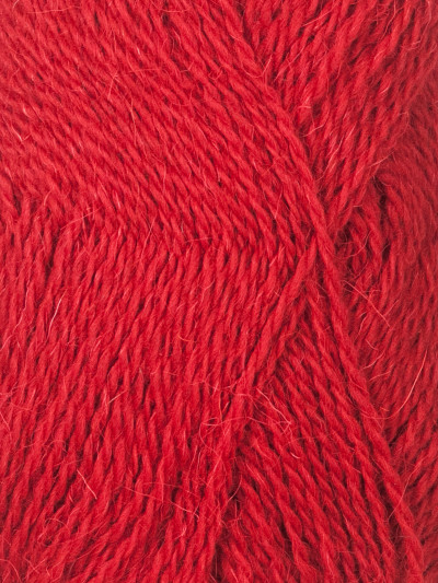 Пряжа Пехорка «Деревенская» - (88 - Красный мак)