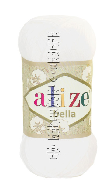 Пряжа Bella Alize - (55 - Белый)
