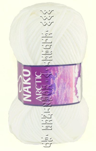 Пряжа Arctic Nako - (6051 - Белый)