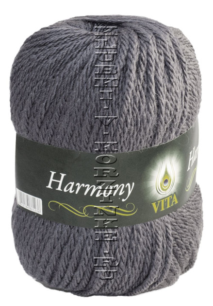 Пряжа VITA «HARMONY» - (6324 - Серый)